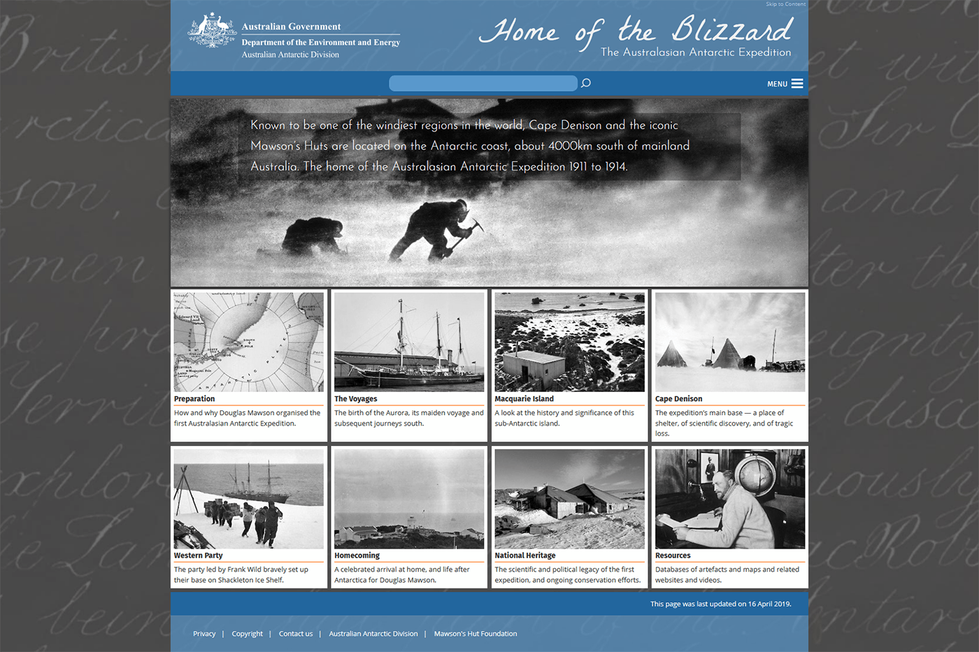 Home of the Blizzard - The Australasian Antarctic Expedition