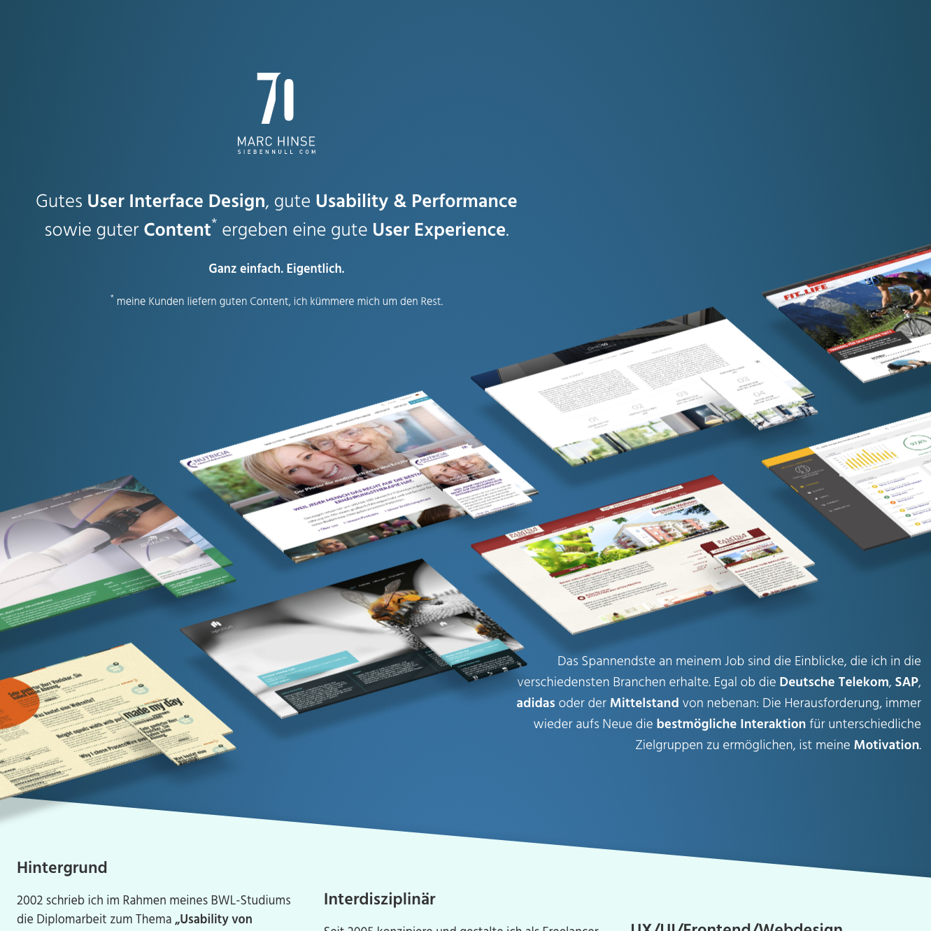 Webdesign/UI/UX/Frontend Freelancer Karlsruhe