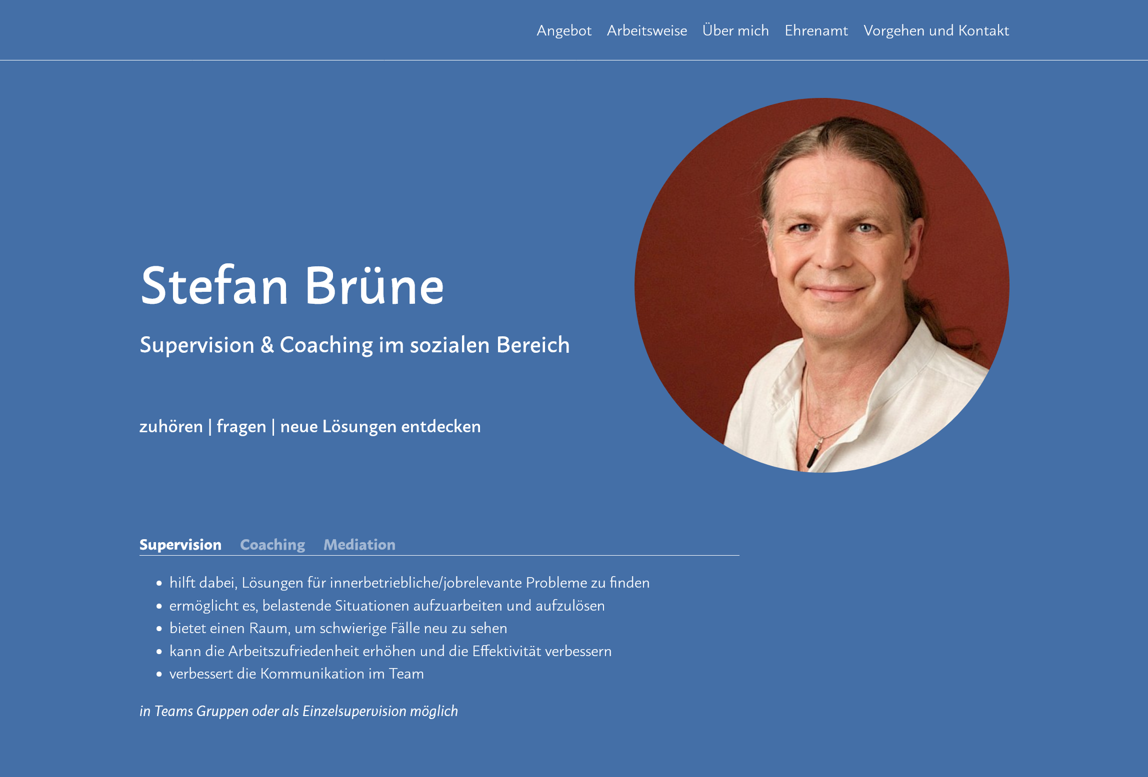 Stefan Brüne – Supervision & Coaching im sozialen Bereich