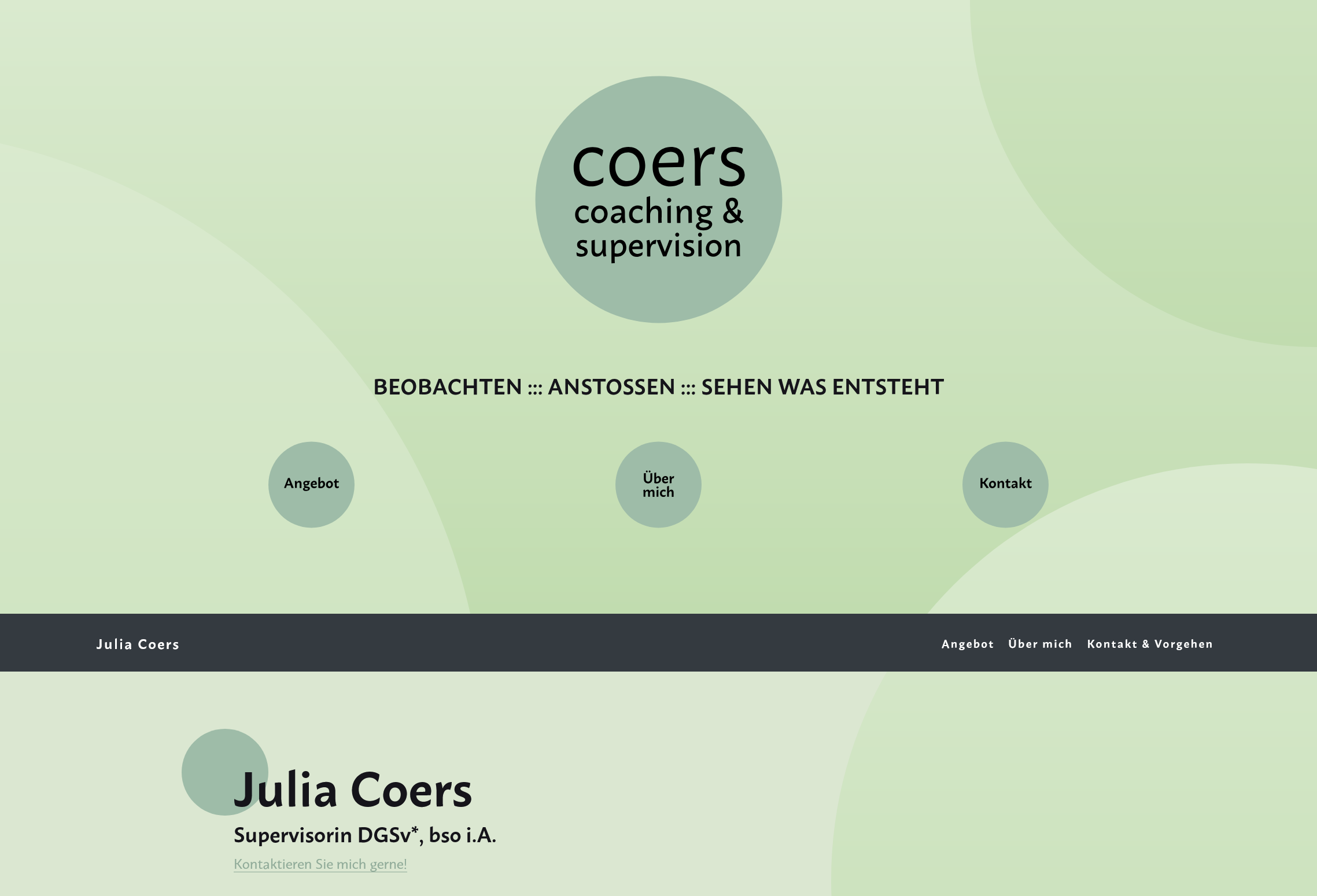 Julia Coers | Coaching & Supervision