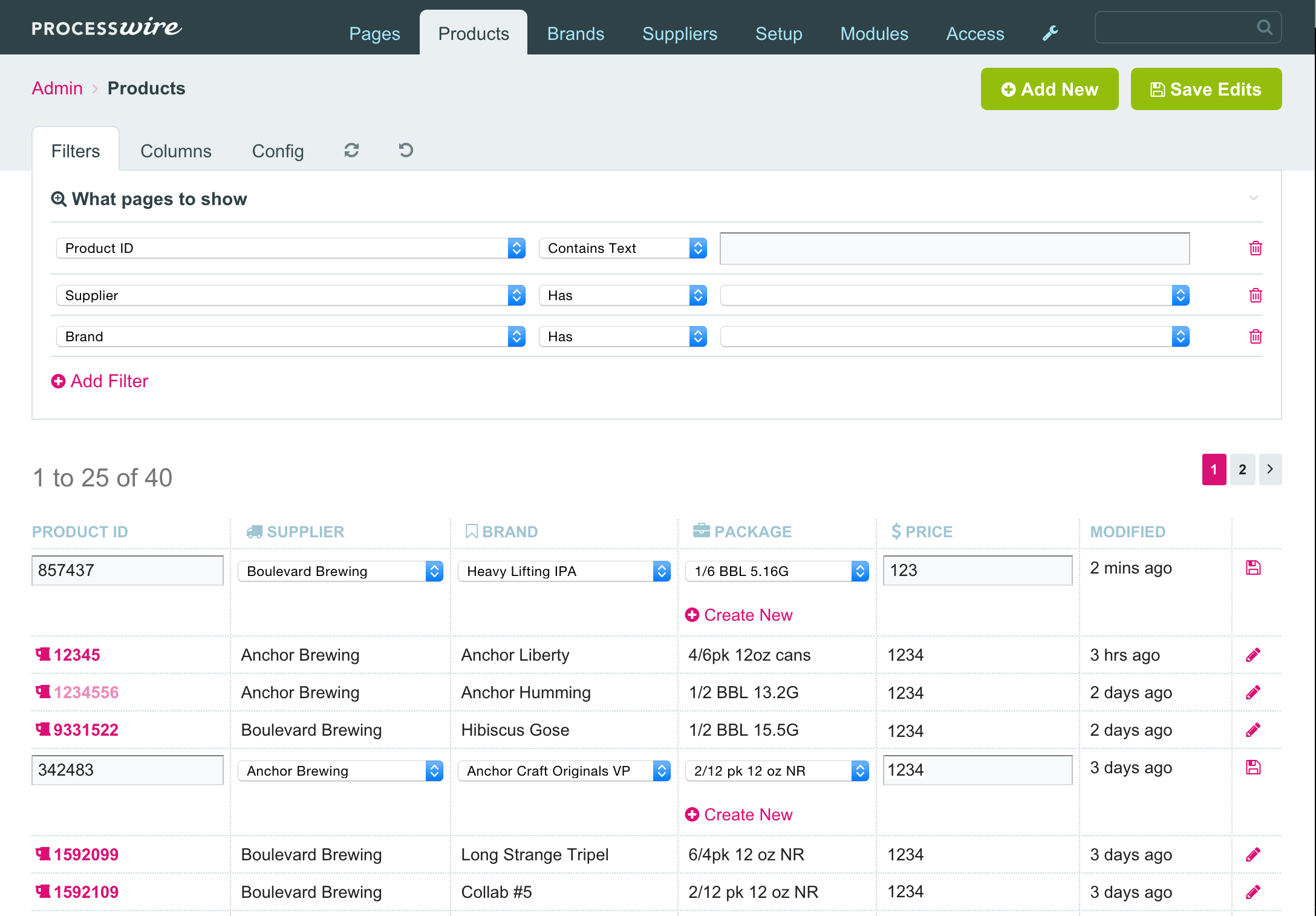 ide for processwire