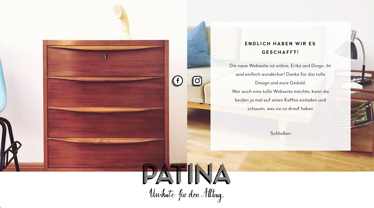 Patina — Unikate für den Alltag
