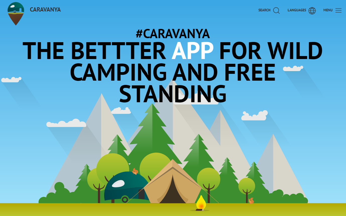 Caravanya - App for caravan campsites