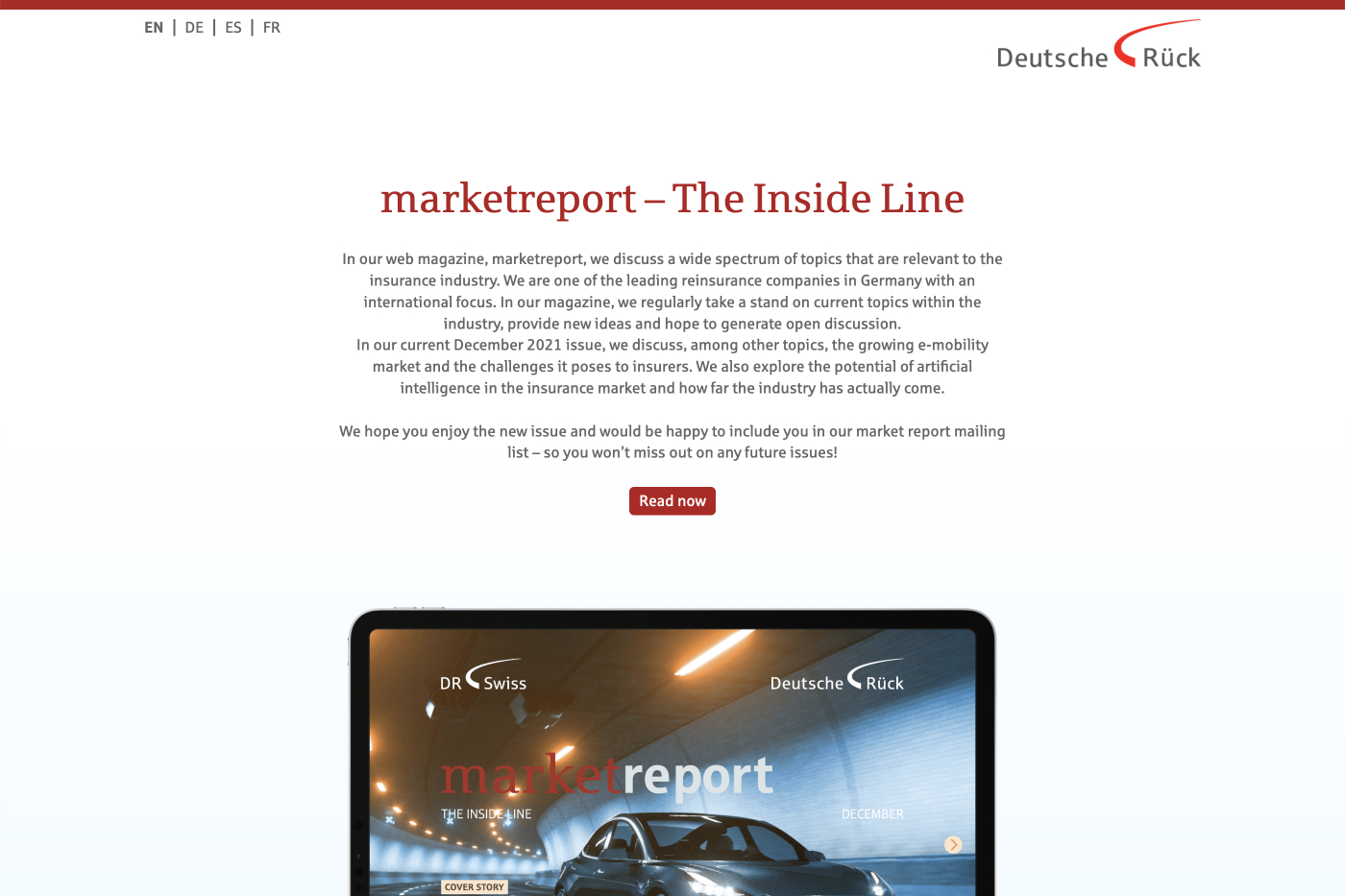 Marketreport – The Inside Line